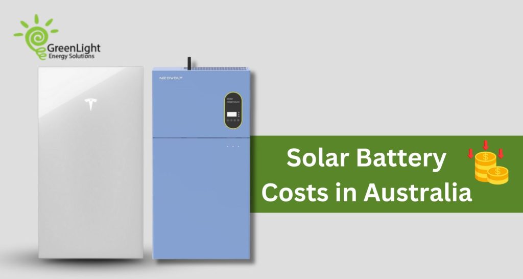Solar battery costs