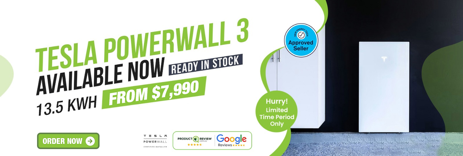 tesla powerwall 3 banner