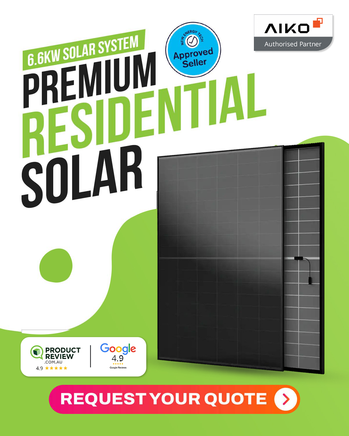 Premium Residential Solor Mobile Banner (1)