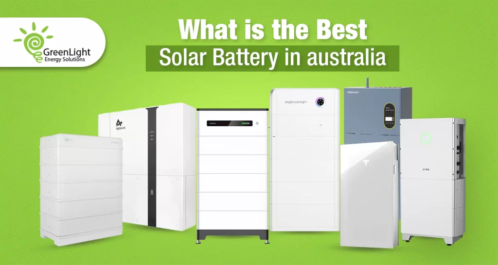 what is the best solar battery in australia