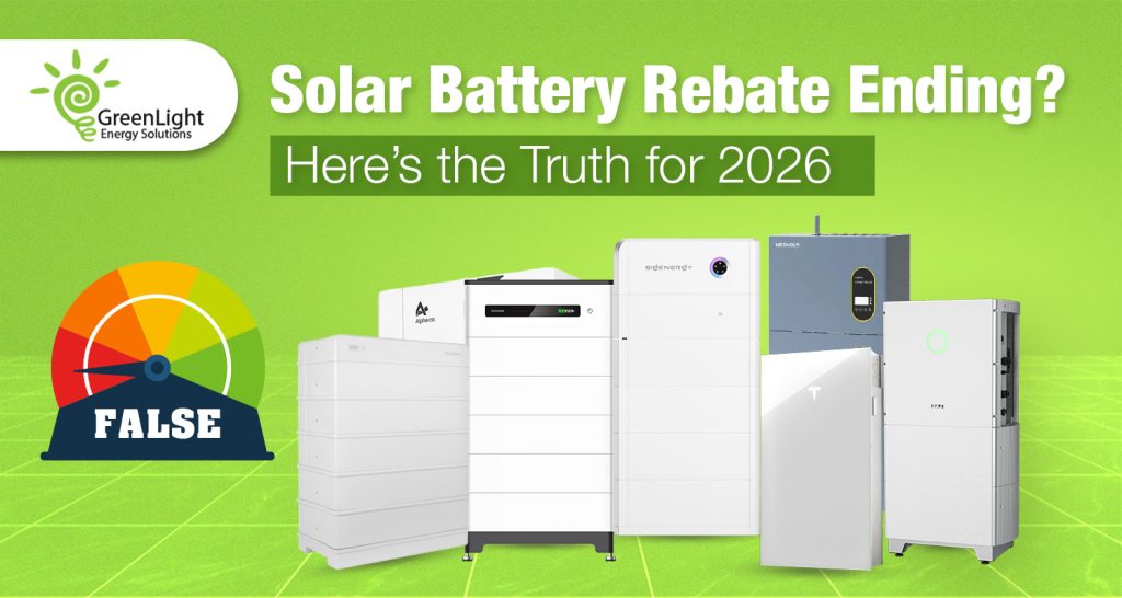 Solar Battery Rebate Ending Here’s the Truth for 2026