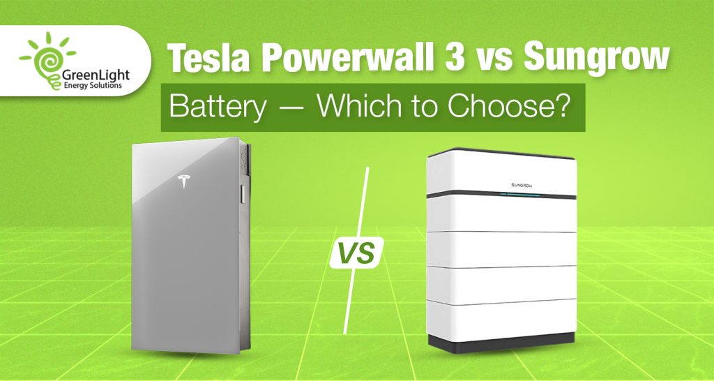 Tesla Powerwall 3 vs Sungrow Battery — Which to Choose