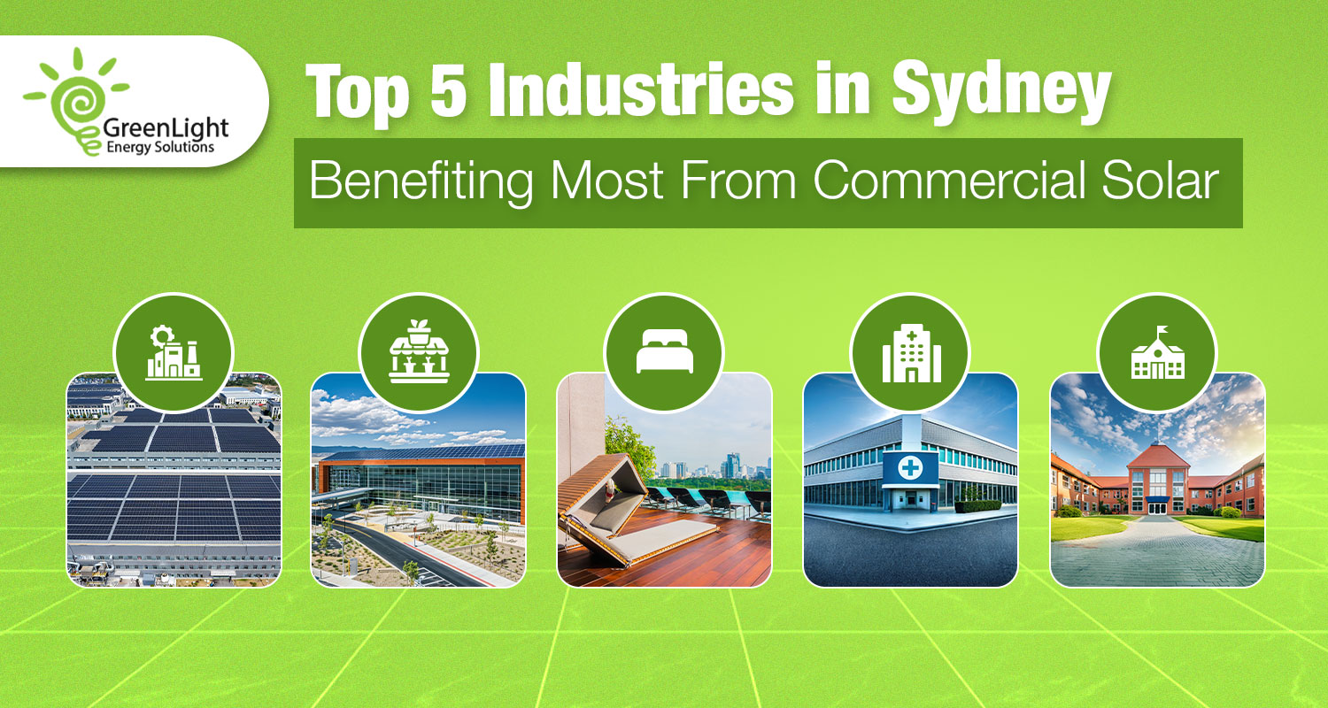 Top 5 Industries in Sydney Benefiting Most From Commercial Solar