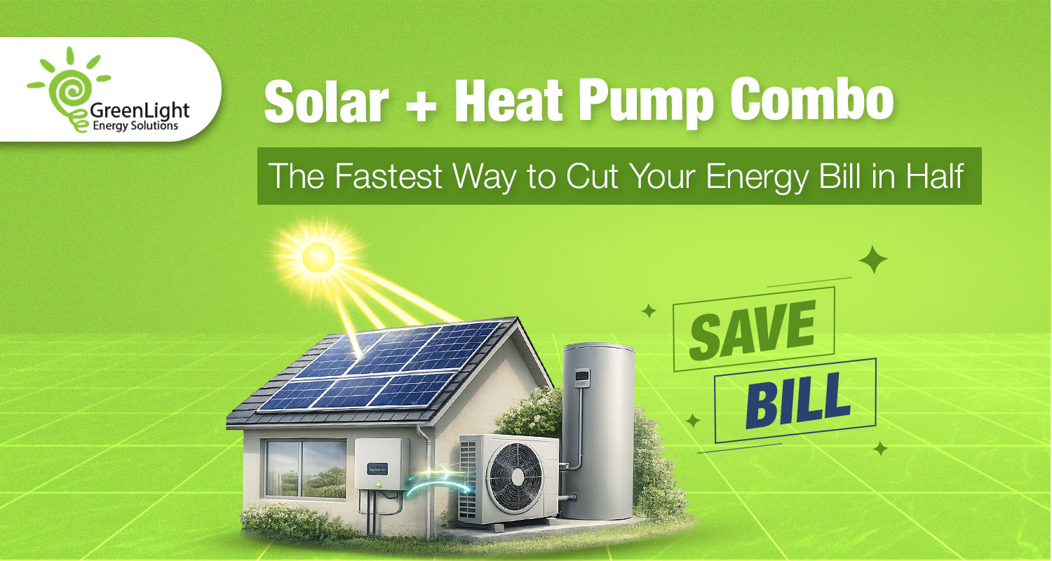 solar heat pump combo