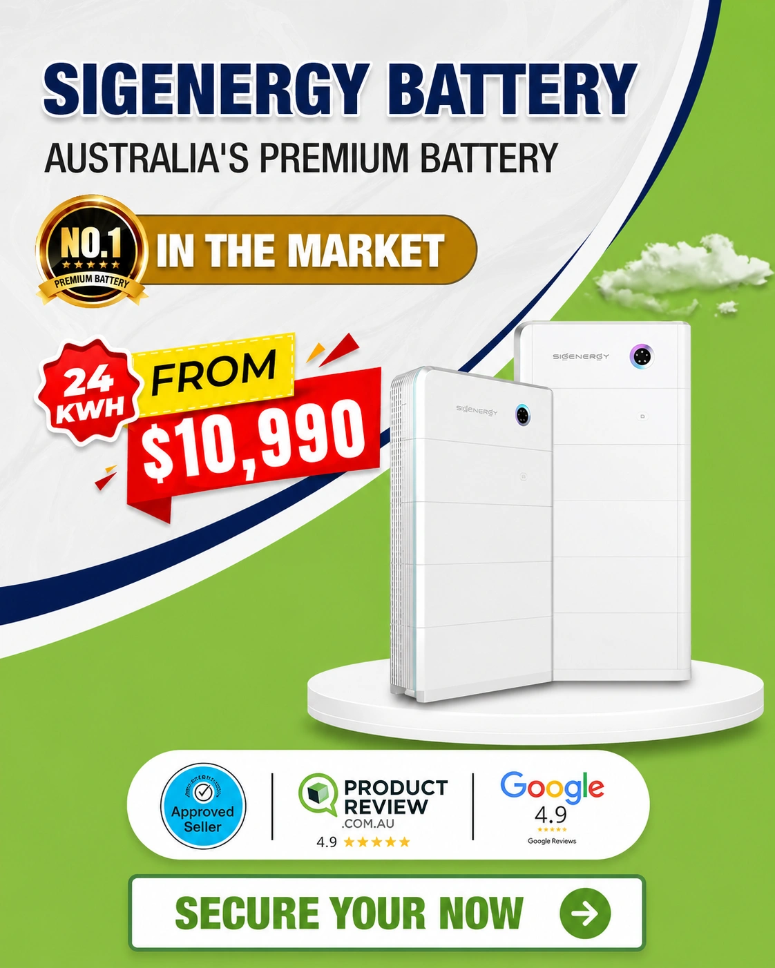 Sigenergy Battery Mobile Banner