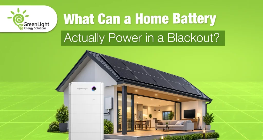 What Can a Home Battery Actually Power in a Blackout?