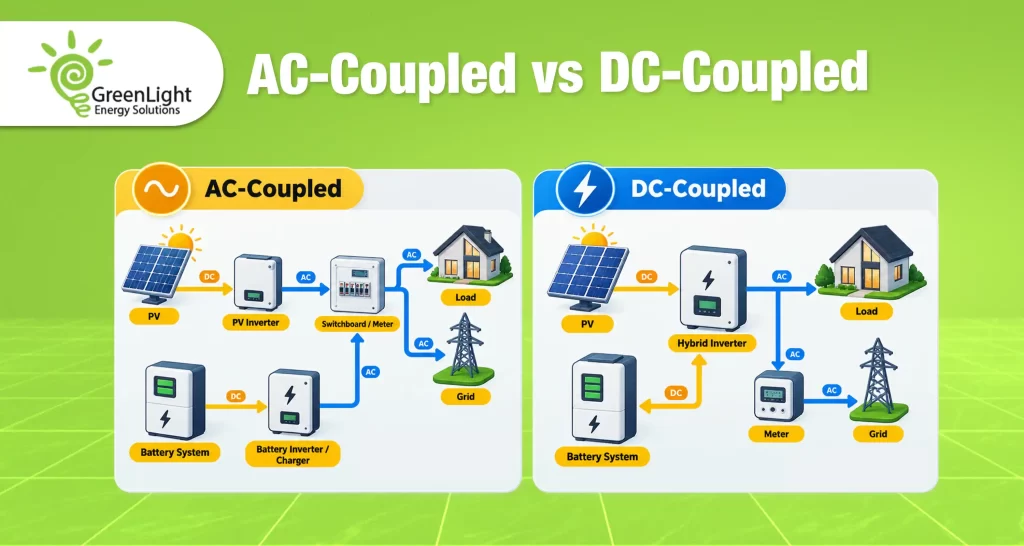 AC-Coupled vs DC-Coupled Batteries Explained